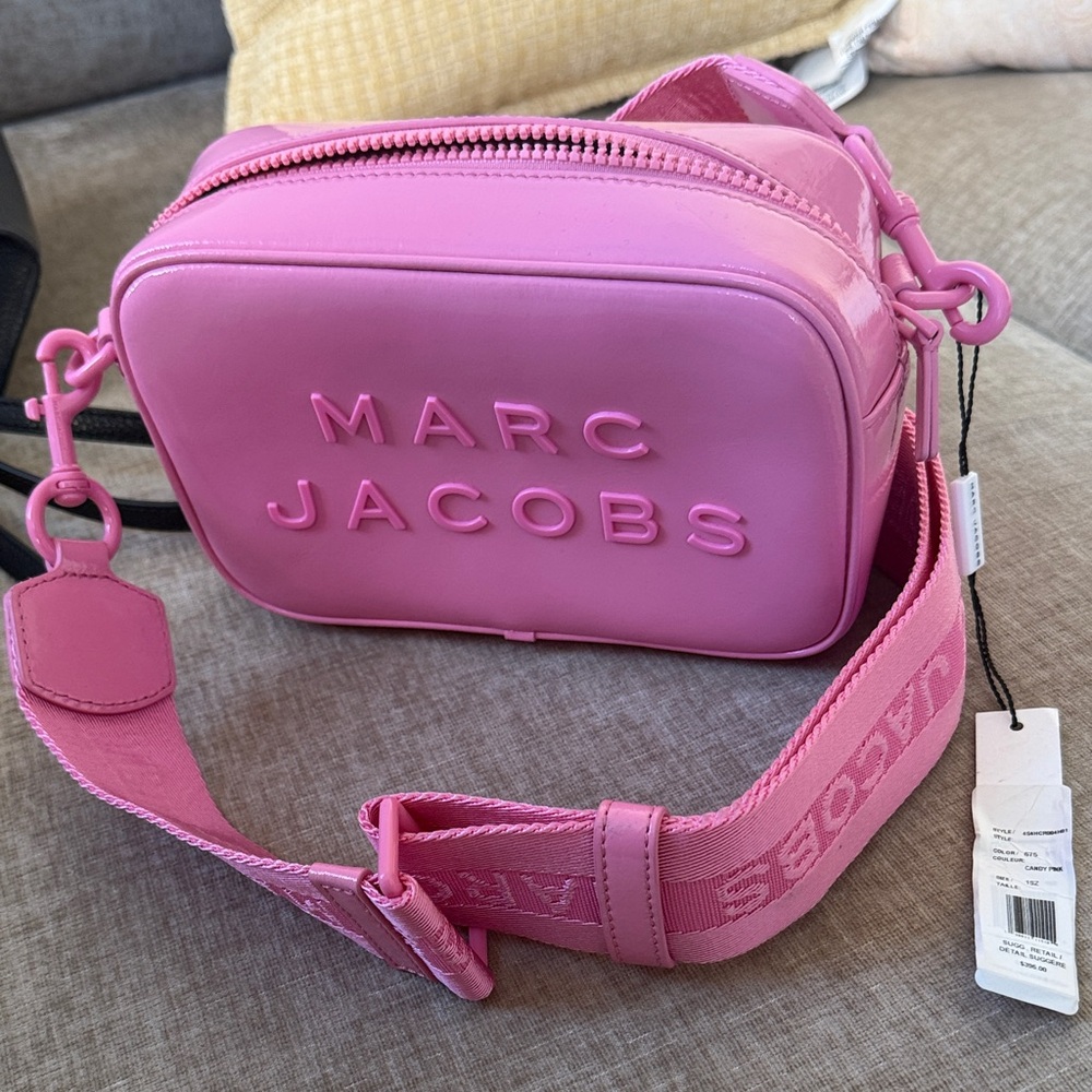 Marc Jacobs Vibrant Pink Shoulder Bag